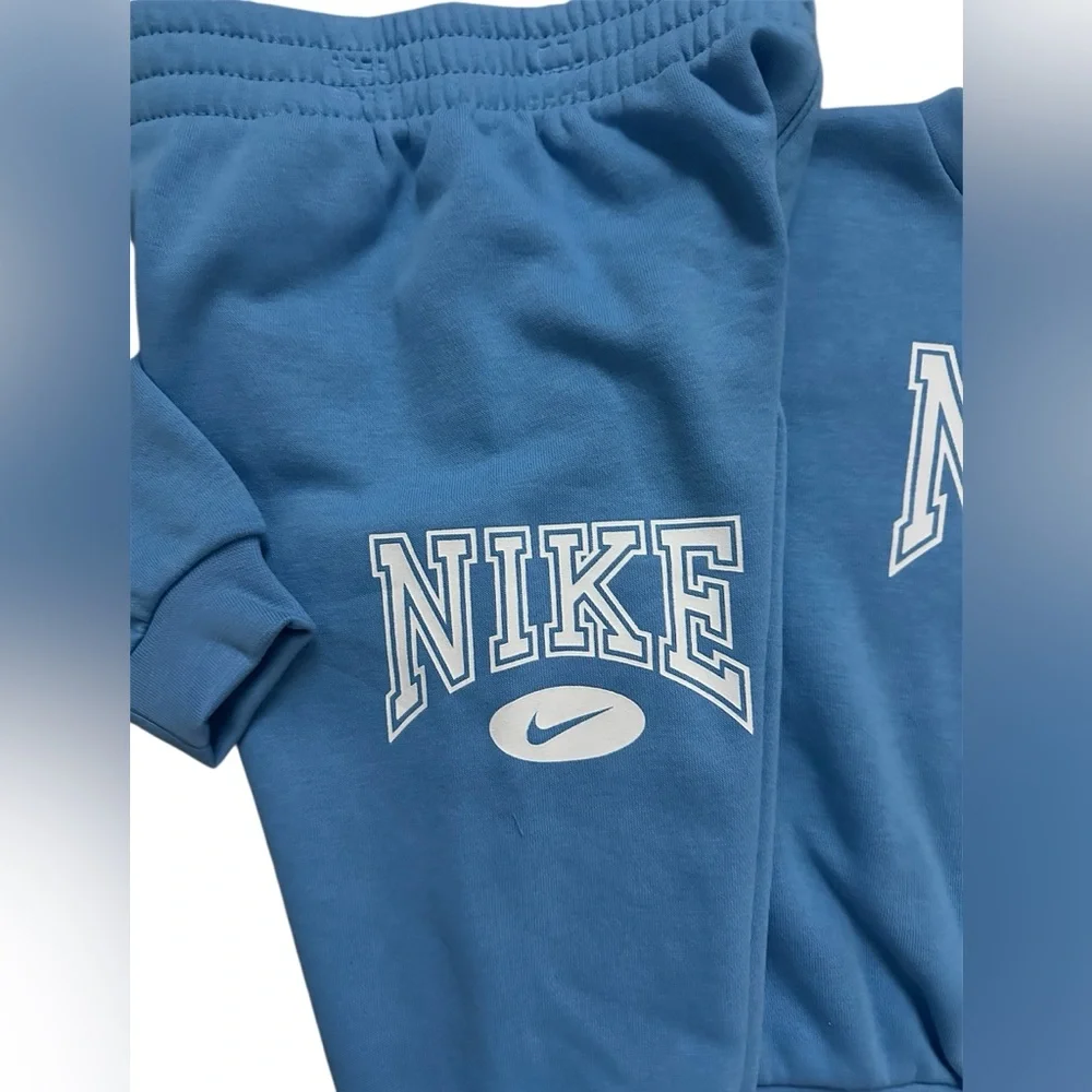 Nike Blue Crewneck Sweatshirt & Jogger Pants 2 Piece Set Boys 24 Months NWT